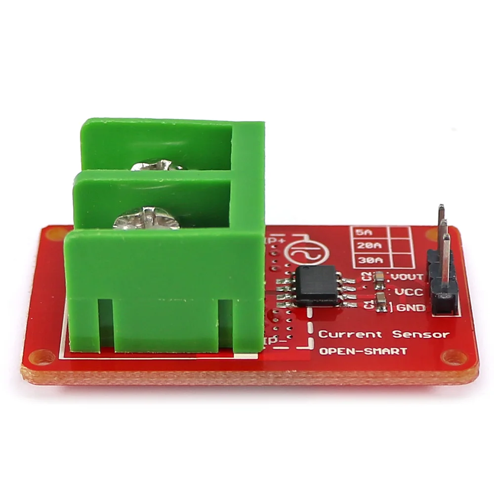 20A Current Sensor ACS712 Module 20A Range AC Current Sensor DC Hall ...