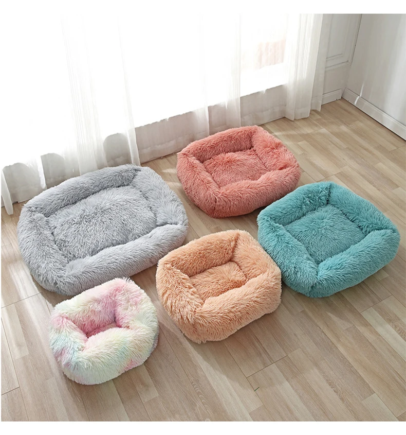 Impressive-Plush-Square-Dog-Bed-for-any-dog-breed
