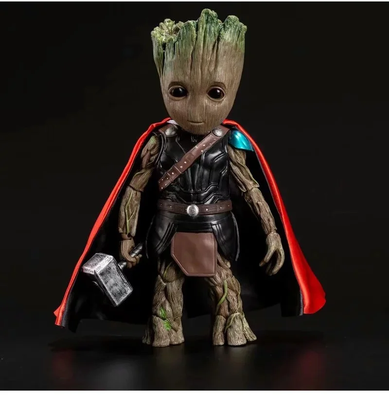 Strongwell Baby Groot модель Cos Raytheon дерево человек фигурка игрушка Marvel стражи кукла Грут фигурки детское Украшение мультфильм