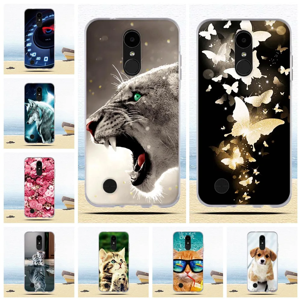Phone Case For LG K4 2017 Silicone Covers for M160 /Phoenix 3 /Fortune LV1 LV3 Cover fundas K8 | Мобильные телефоны и