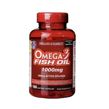 

Deep-sea fish oil soft capsule Omega 3 adult omega-3 & DHA imported 100 tablets to the UK