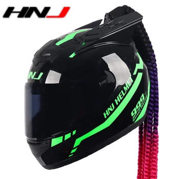 

HNJ Motocross Helmet Safety Electric Bicycle Helmets Cascos De Moto Capacete Racing Motorbike Motorcycle Helmet Casco Para Moto