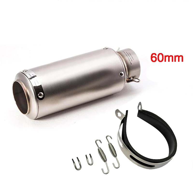 60 мм 51 мм выхлопная труба мотоцикла Yoshimura Akrapovic выхлопная труба глушителя глушитель для S1000RR GSXR1000 R1 Z750 R6