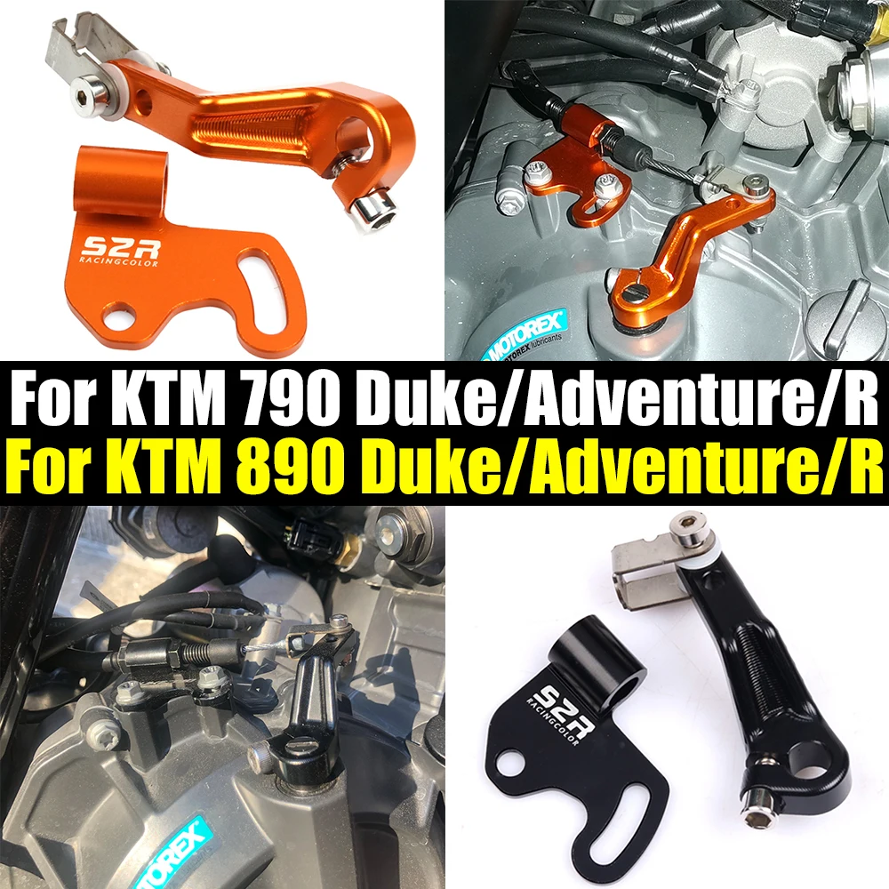 Leva Frizione Moto One Finger - Per Duke 790/890 E CFMOTO 800MT (Arancione)