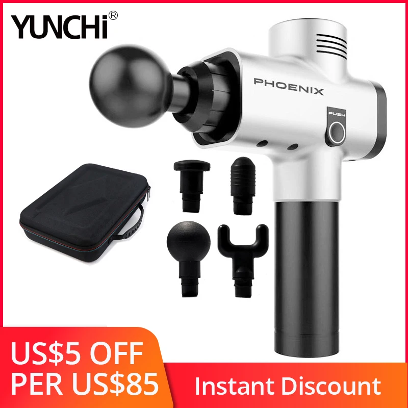 Tissue Massage Gun Muscle Massager Muscle Pain Management after Training Exercising Body Relaxation Slimming Shaping Pain Relief