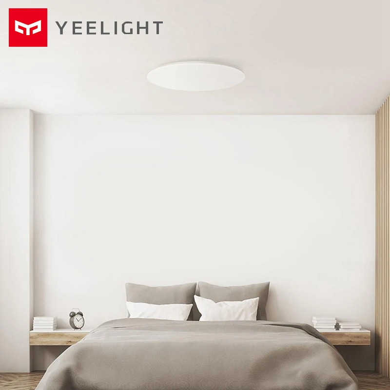 

Yeelight JIAOYUE 480 Smart LED Ceiling Light With Remote Control Intelligent Lighting 200-240V 480x480x80mm Support Mijia APP