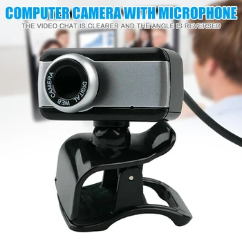 

HD Webcam 480P Streaming Web Camera with Microphones Webcam for Gaming Conferencing Desktop New LHB99