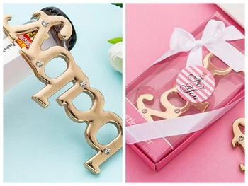 

(25Pcs/lot) Baby Receiption gift for guests of BABY design bottle opener gifts for Baby birthday Shower favors and Baby Gifts