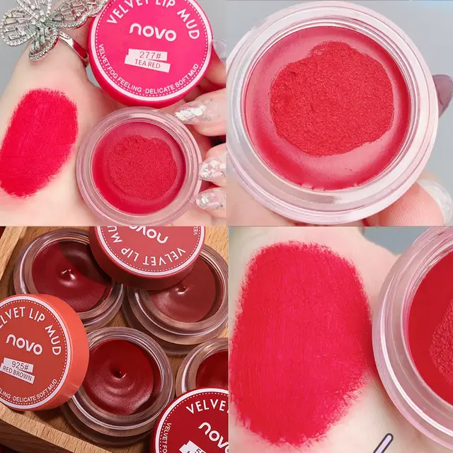 Mousse Jelly Smooth Lipstick Velvet Matte Lip Cream Long Lasting Waterproof Lip & Cheek Makeup Soft Touch  Blush Lip Cosmetics 4