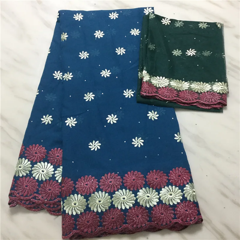 Швейцарская вуаль кружевная вышитая африканская кружевная ткань с камнями/вышитая бисером швейцарская вуаль хлопковая кружевная ткань для одежды PL110503