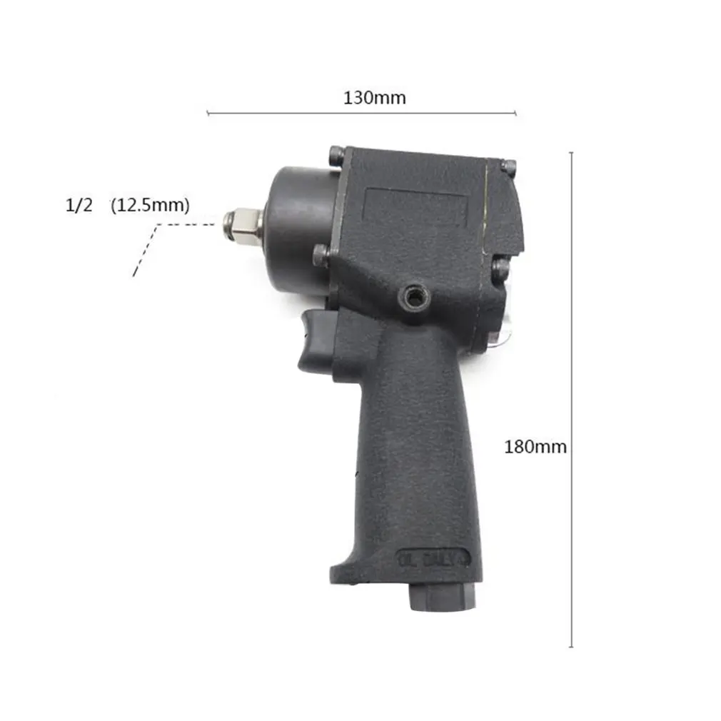 1/2 дюймов Мини Пневматический/Воздушный ударный гайковерт Воздушный Автомобильный ремонтный ударный гайковерт автомобили гаечные ключи инструменты тяжелый ветровой гайковерт поставщика