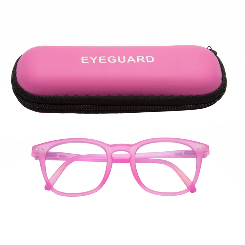 EYEGUARD синий светильник блокирующие компьютерные очки для детей розовый цвет