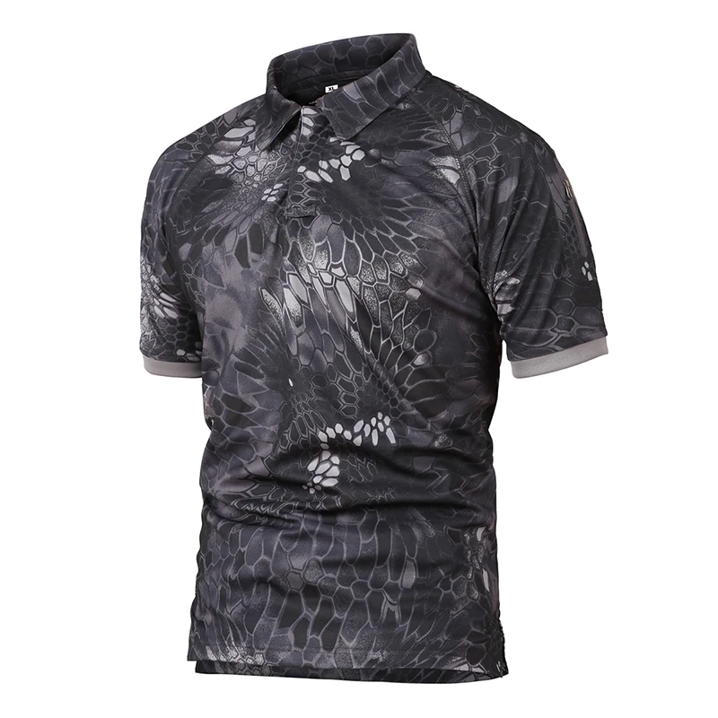 Summer Quick Dry Tactical T Shirt Men Outdoor Camouflage Leisure Shirt Short Sleeve Multicam Black Mandrake Camo T-shirts Gear sport t shirt