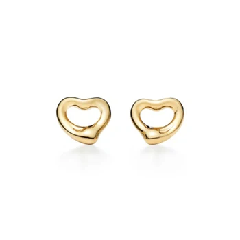 

2020 New Fashion Earrings Original 100% 925 Sterling Silver Ladies Love Free Shipping Jewelry High-end Quality Inlaid Zircon