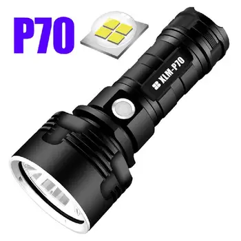 

Super Powerful LED Flashlight USB Rechargeable Waterproof Lamp Ultra Bright Lantern Camping
