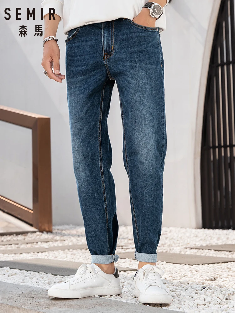 SEMIR 2019 autumn New men Jeans Black Classic Fashion Denim Skinny Jeans men casual High Quality Slim Fit Trousers SEMIR 2019 autumn New men Jeans Black Classic Fashion Denim Skinny Jeans men casual High Quality Slim Fit Trousers