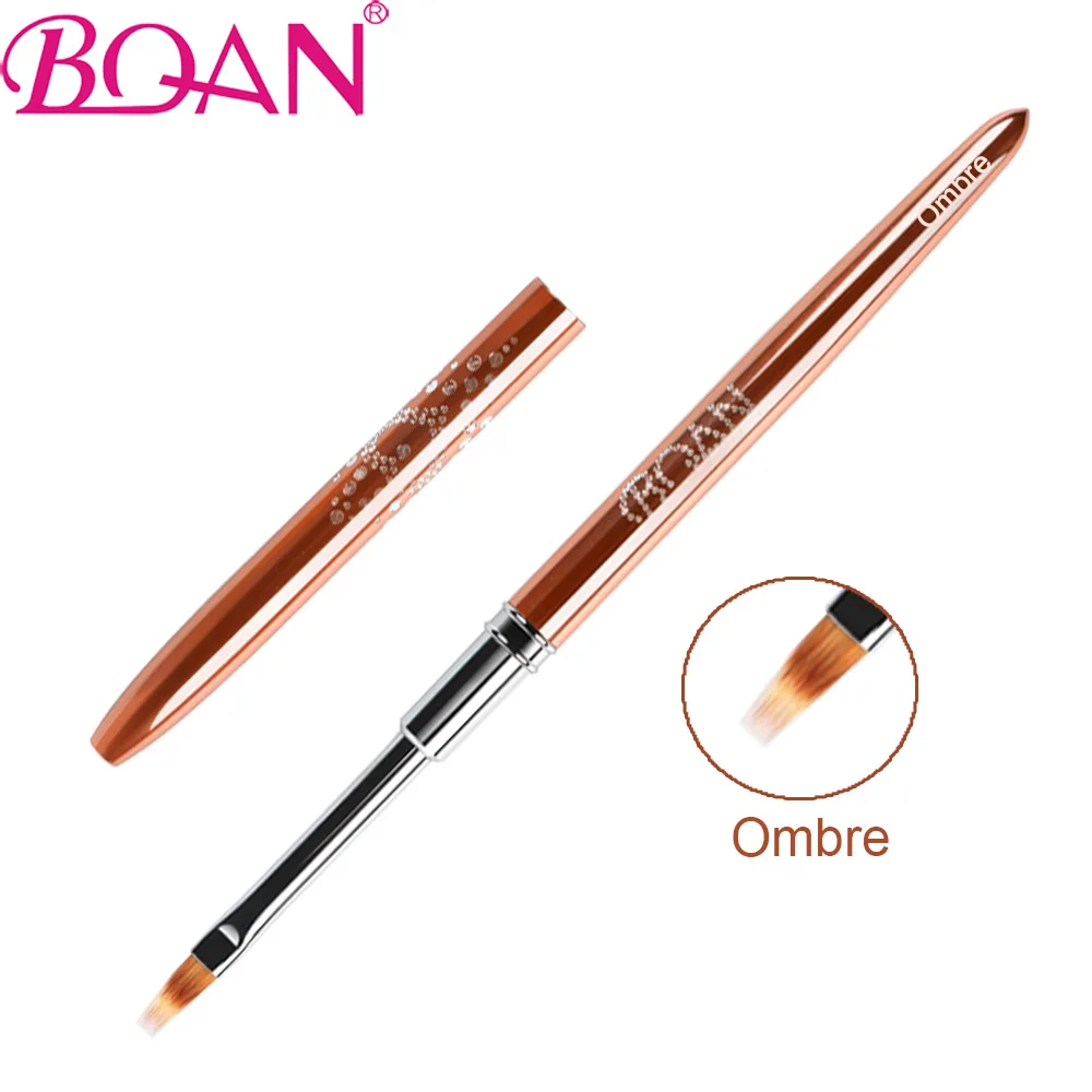 Rose Gold Nail Drawing Brush