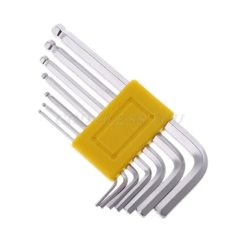 

7in1 1.5-6mm Adjustment Bass Guitar Wrench Set Repair Tool Guitar Bass Neck Bridge Screw Truss Rod