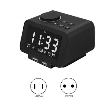 

K8 Smart Intelligent Innovative Bedside Electronic LED Radio Alarm Clock 100-240V Radio Alarm Clock