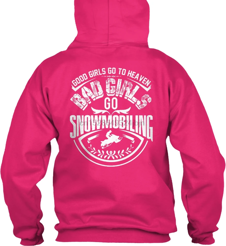 Мужская толстовка с длинным рукавом Bad Girls Go snowmobile, женская уличная одежда