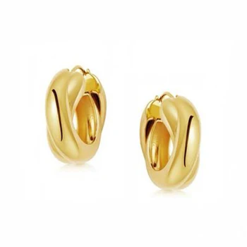 

LONDANY cross earrings for women fashion jewelry gold color earrings minimalist jewelry hoop circle earrings women