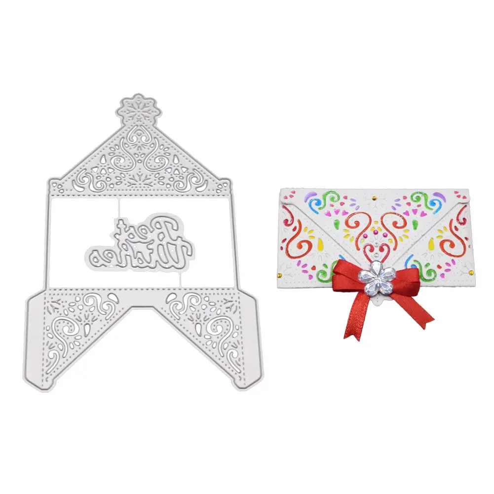 

AsyPets Dies DIY Carbon Steel Scrapbook 3D Envelope Card Stamp Scrap-booking Photo Album Embossing Paper Decorative Crafts Die