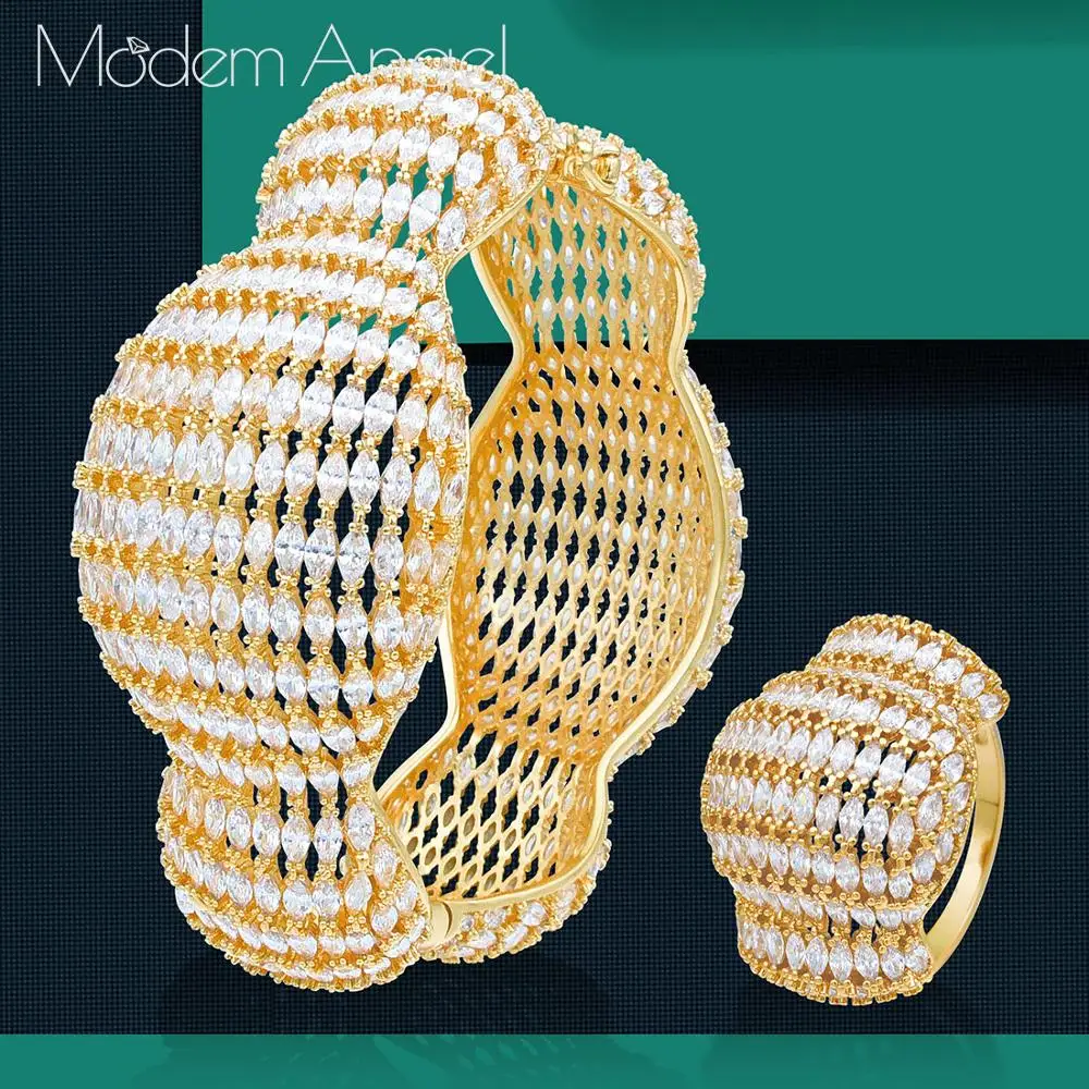 ModemAngel модный роскошный супер бум цветы AAA кубический цирконий женский браслет