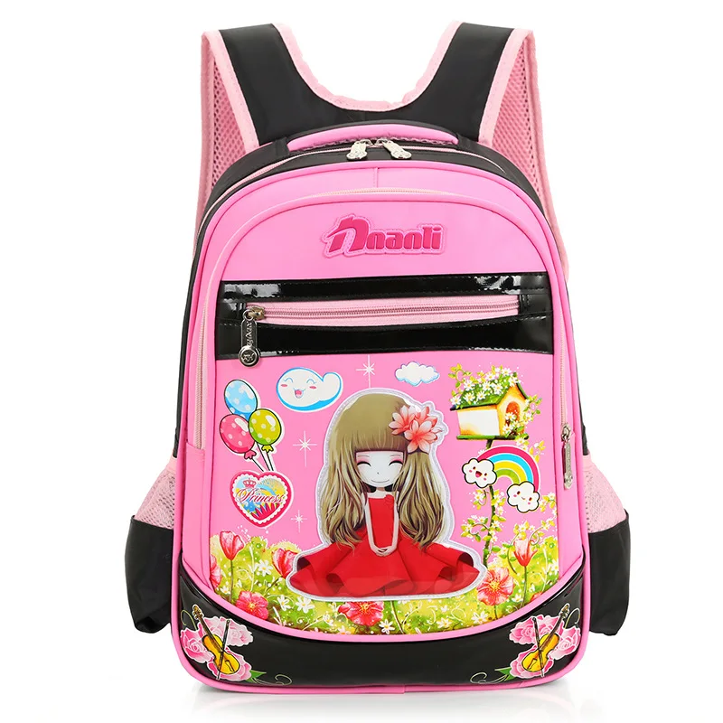 

17 Korean-style Fashion Schoolbag for Elementary School Students 1-3 Grade Children Shoulder Wear-Resistant Burden Relieving Sch