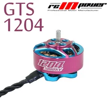 1pc RCINPOWER Brushless Motor GTS 1204 V2 5000KV 3-4S Motor for RC Drone FPV Model Multirotor Parts Accessories red hawk 8010hd 140kv high power high quality disc brushless motor for diy fpv drone agriculture multirotor drones