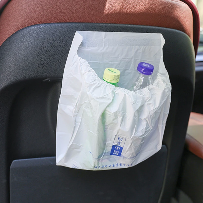 

3pcs Car Trash Can Car Garbage Bag Auto Seat Back Hanging Trash Bin Trash Bag Storage Bag Car Interior Accessories Dropshipping