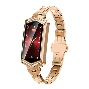 

Szhaiyu Smart Bracelet Watch Women Fitness Tracker Heart Rate Monitor Blood Pressure Oxygen Lady Smart Wristband Gift For Girl
