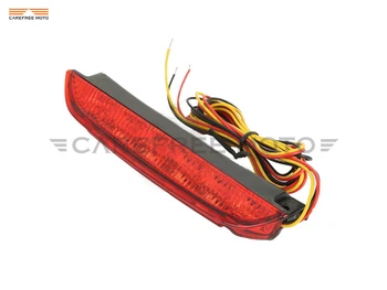 

LED Motorcycle Tour Pak Air Wing Luggage Rack Tail Light Case for Harley Touring 2009-2017