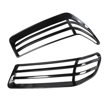 

Car Front Wheel Eyebrow Light Decor Cover Trim for Jeep Wrangler JL JLU 2018
