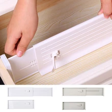 Divisor de gaveta ajustável diy prateleiras de armazenamento casa divisória placa de espaço-saving divisão ferramentas guarda-roupa armário separador