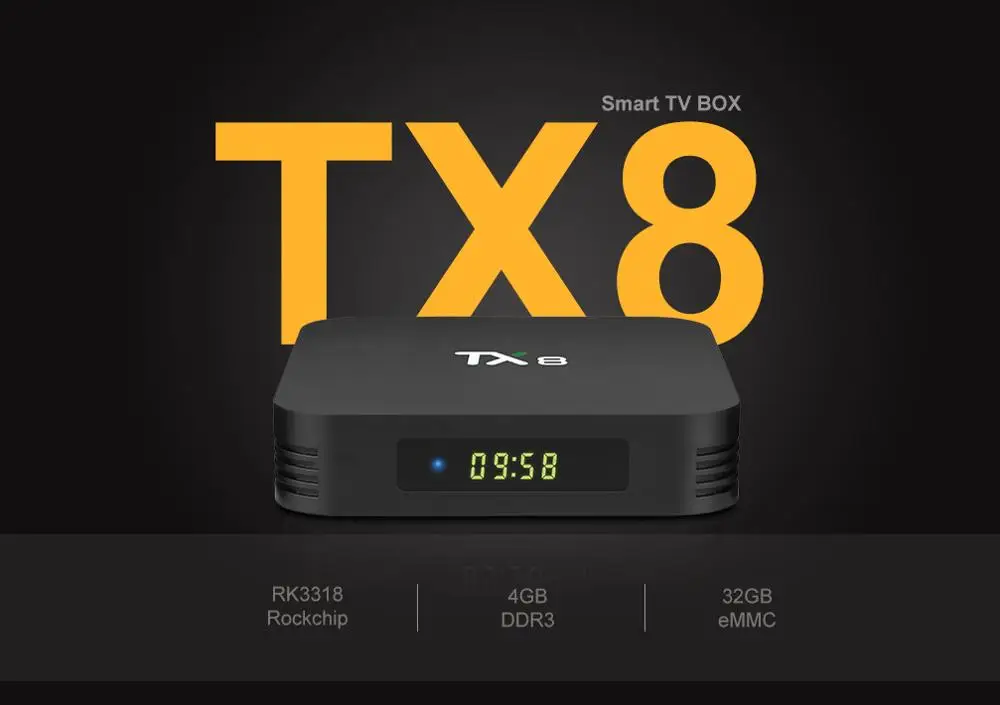 10 шт./лот dhl(TX8 tv Box Android 9,0 Smart tv BOX 4 Гб ram 32 Гб(5 шт)+ i8 Клавиатура(5 шт