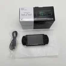 Psp3000 com novo alojamento remodelado profissionalmente para sony psp3000handheld console de jogos do sistema com cartão de memória 16gb