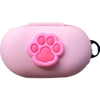 

Cute Cat Paw Protective Case Earphone Cover for Samsung-Galaxy Buds/Buds+ Bluetooth Headset Charging Box Accessories