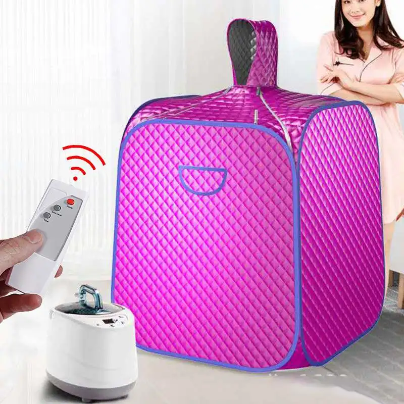 2l 1000w Portable Steam Sauna Detox Therapy Steam Folding Sauna Cabin