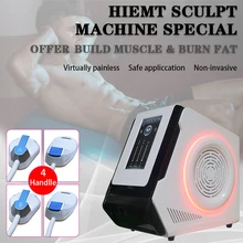 

2021 Popular HI-EMT High-Intensity Emslim EMS Electromagnetic muscle Fat Burning Shaping Slim Muscle Trainer Beauty Equipment