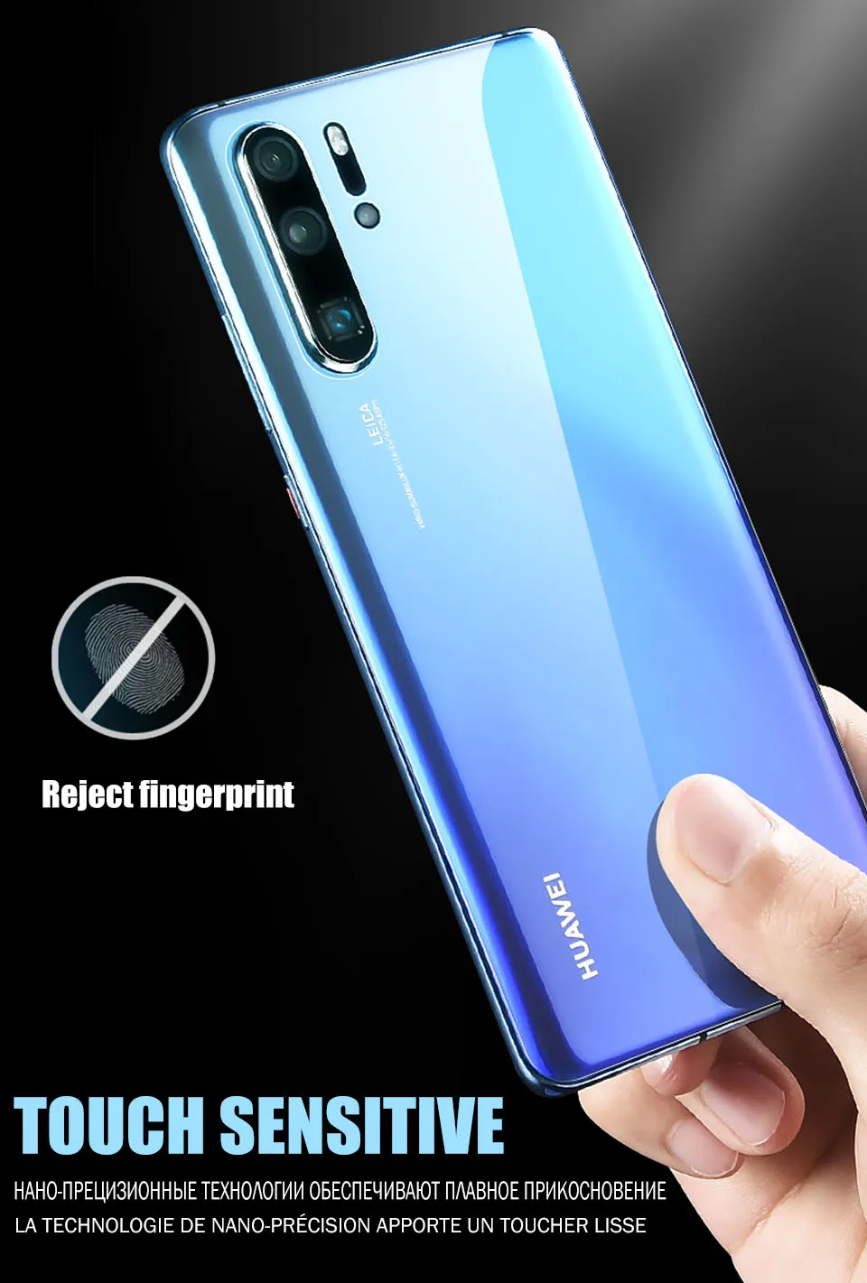 100D изогнутая полностью задняя Гидрогелевая пленка для huawei P30 P20 Pro P10 Lite P Smart mate 30 Pro защита экрана не стекло