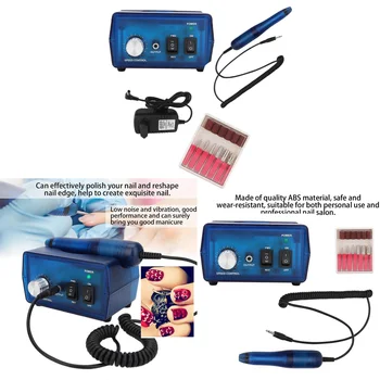 

Electric Nail Drill Milling Machine for Manicure Pedicure Files Tools Kit Nail Polisher Grinding Glazing Machine 20000 RPM