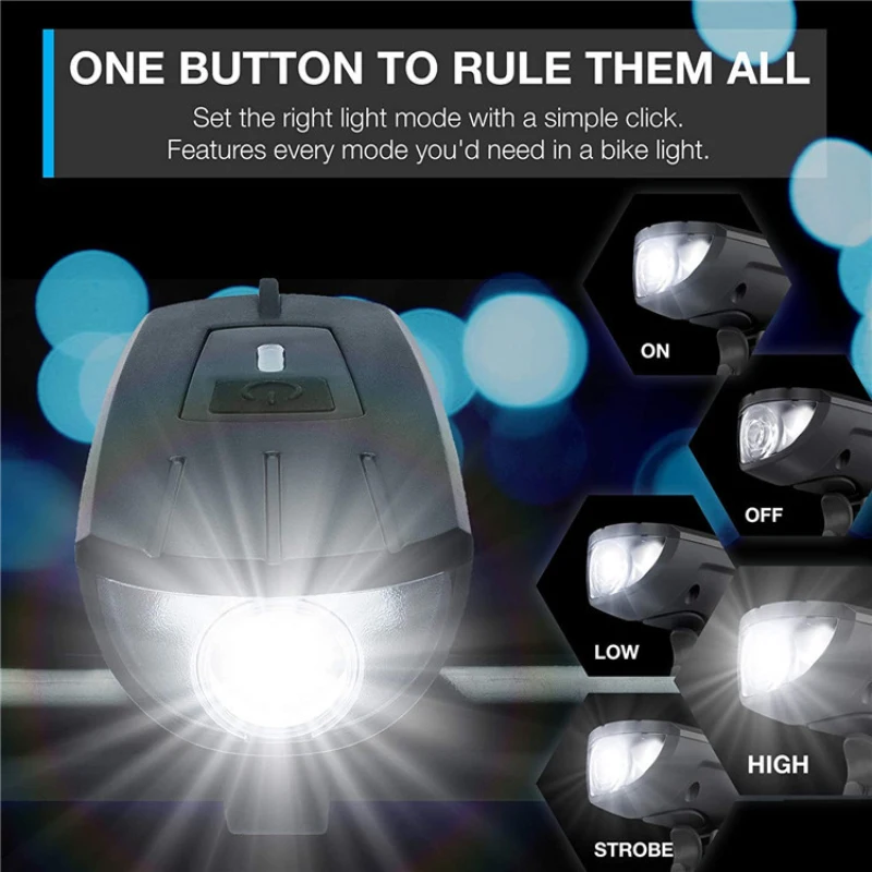 300 Lumens Bicycle Light Mountain bike USB Rechargeable Bike Light Safety Warning Front Lamp Front Headlight Bicycle Accessories 300 Lumens Bicycle Light Mountain bike USB Rechargeable Bike Light Safety Warning Front Lamp Front Headlight Bicycle Accessories