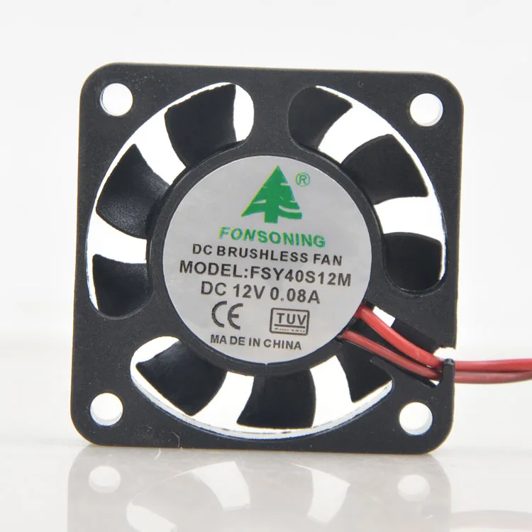 Для FONSONING 4 см FSY40S12M 12 В 0.08A 4010 инверторный вентилятор зарядного