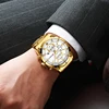 Men Watches Top Brand Luxury Curren Gold Quartz Watch Men 2022 Waterproof Chronograph Golden Male Wristwatch Relogio Masculino ► Photo 2/6