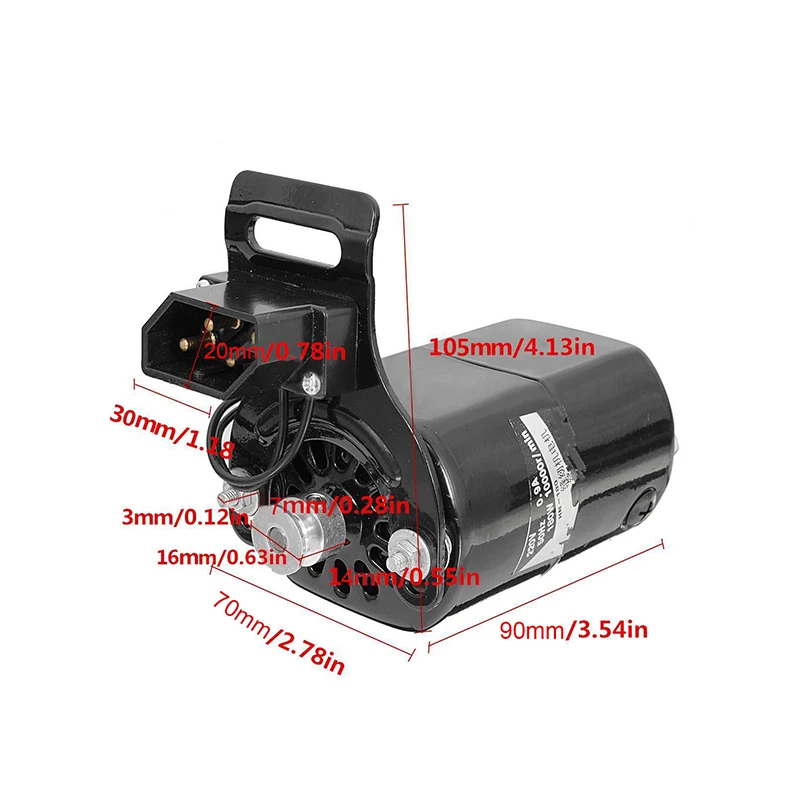 

Domestic Household Sewing Machine Motor Foot Pedal Controller Kit 220V 180W 0.9A