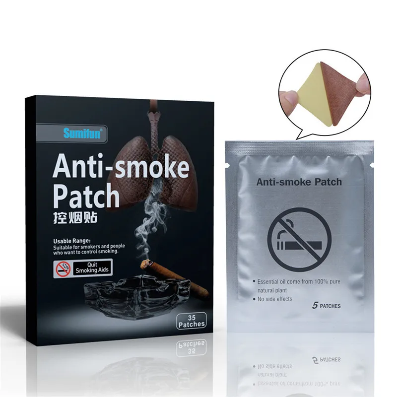 

35pcs InniFun Anti Smoke Plaster Natural Ingredient Nicotine Patches Stop Smoking Patch for Smoking Cessation Patch