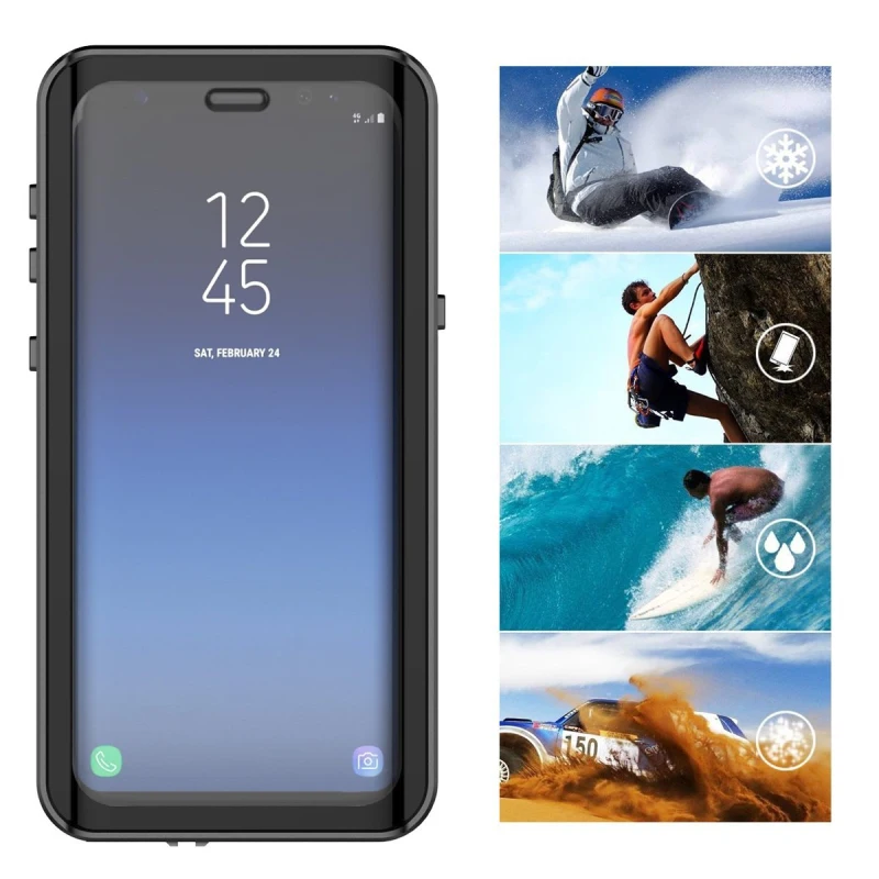 Водонепроницаемый чехол для Samsung Galaxy S10 S9 S8 Plus Note 9 8 ударопрочный занятий спортом