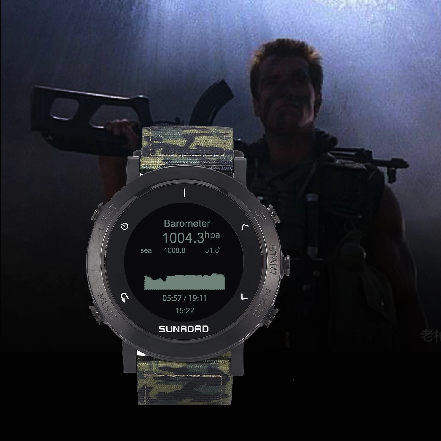 correndo triathlon pulso relógio digital para homem