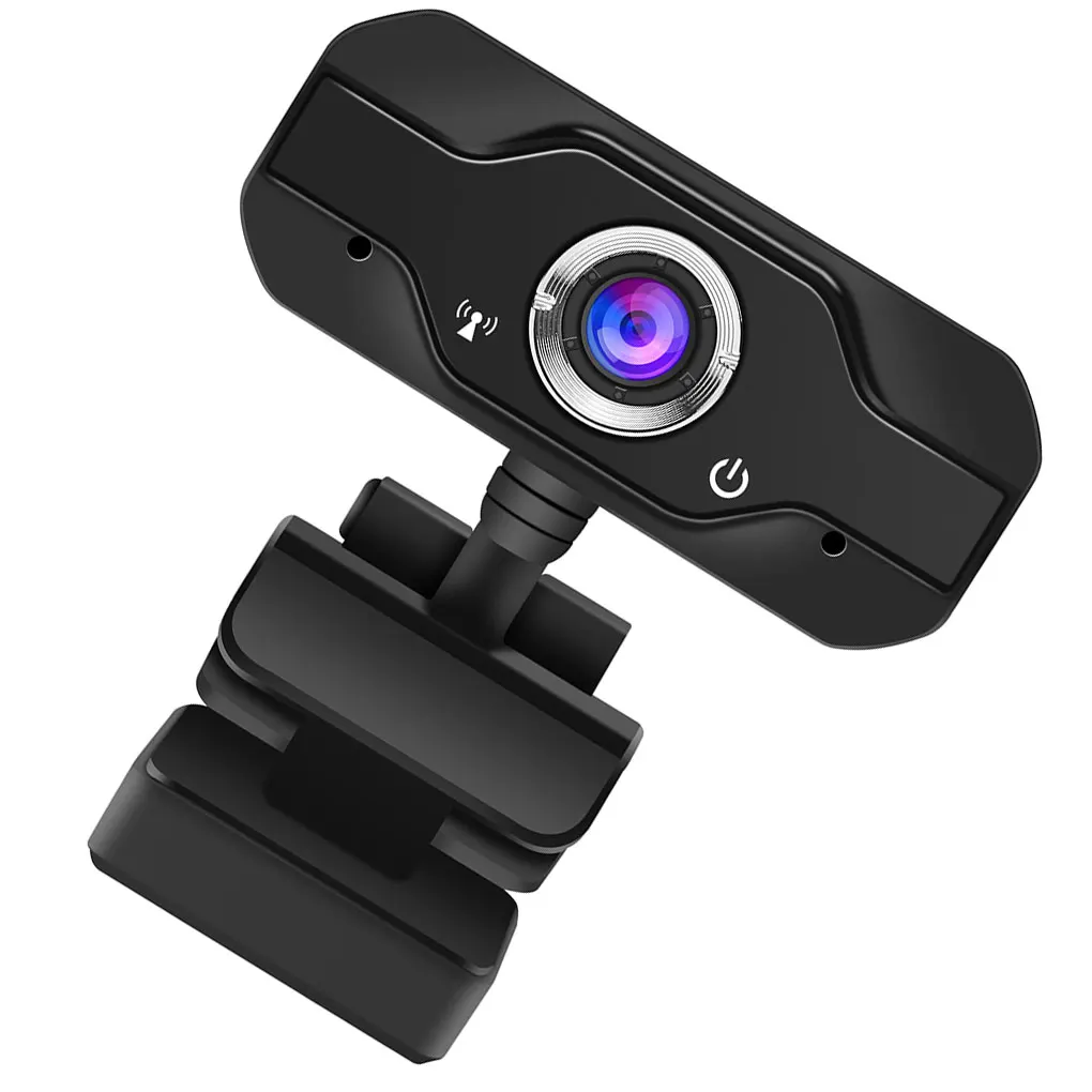 Компьютерная веб-камера 1080P вращение на 360 градусов звукопоглощающий микрофон видео конференц-камера