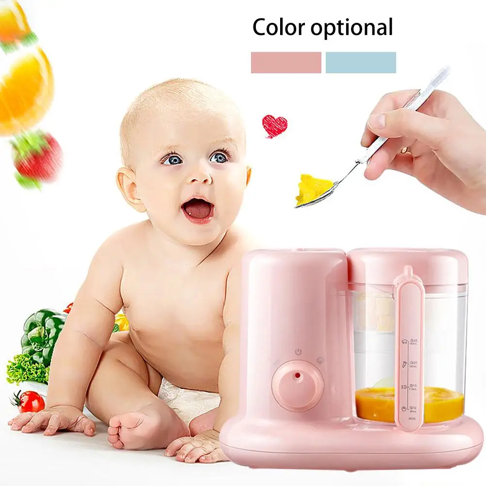 

1100ml 220-240V Mini Mixing Food Cooking Machine Baby Multi-functional Food Maker For Kitchen Use Anti-dry Burning Food Maker